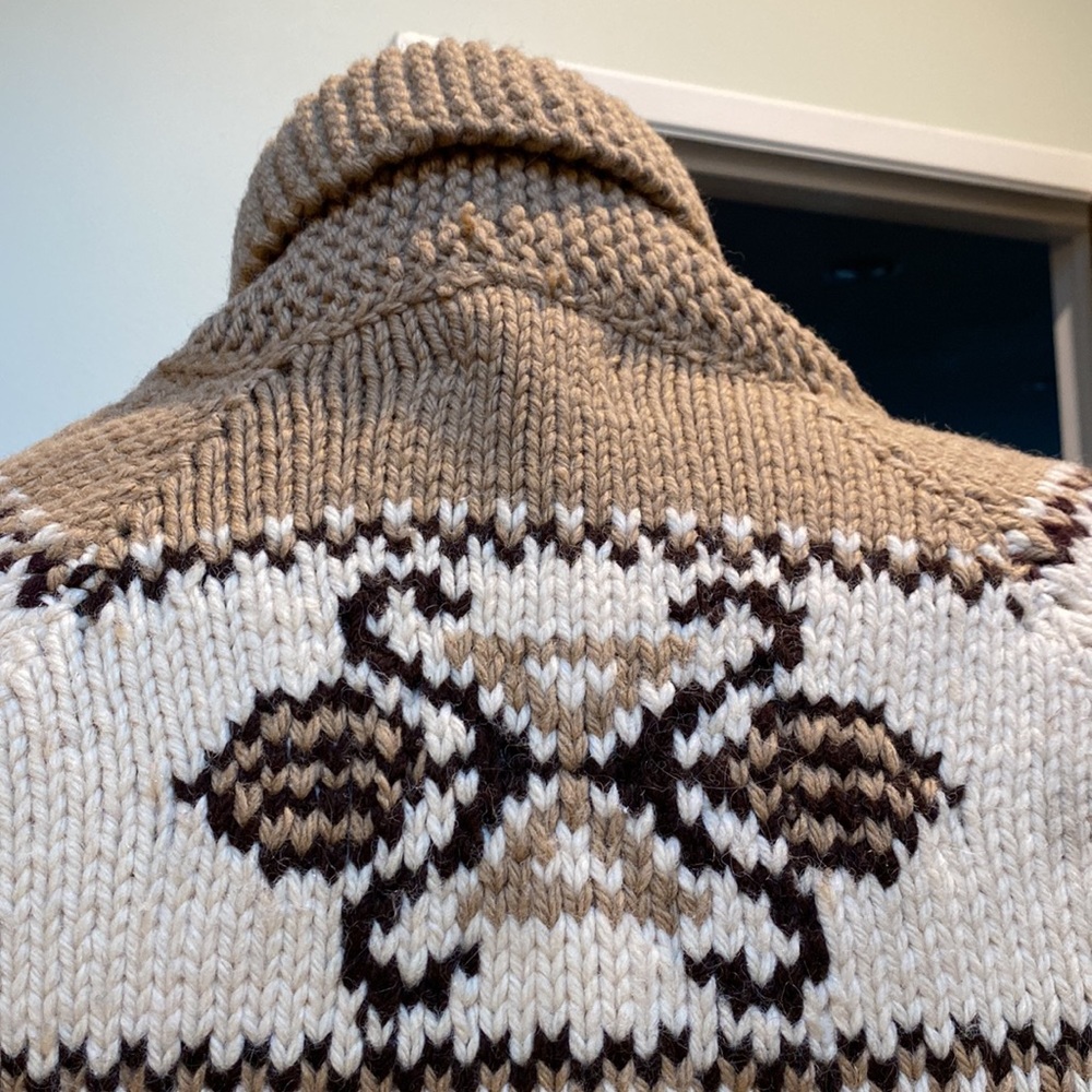 Vintage handmade bee full zip sweater - Picture 5 of 10
